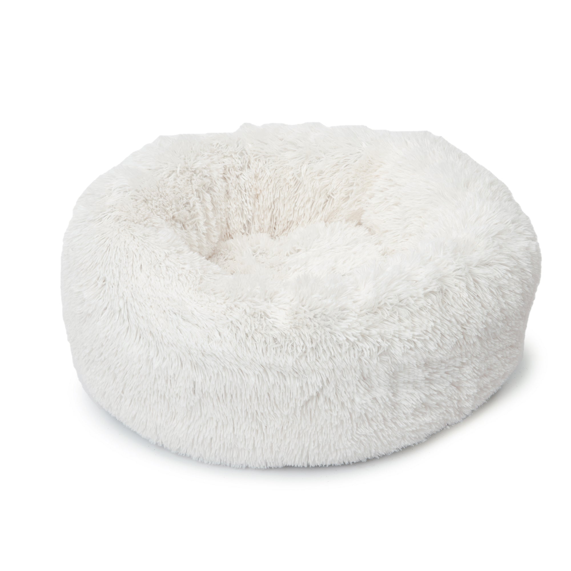 Flauschiges Bett – Weiß Flauschiges Bett – Weiß